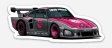 Bisimoto Porsche K3V sticker