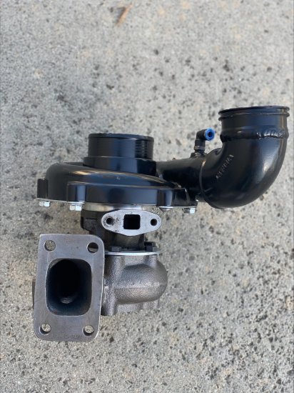 (image for) Used 500hp Turbonetics 57/58 Billet Ball Bearing Turbo, Low Miles
