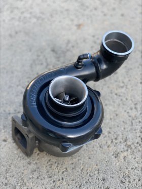 Used 500hp Turbonetics 57/58 Billet Ball Bearing Turbo, Low Miles