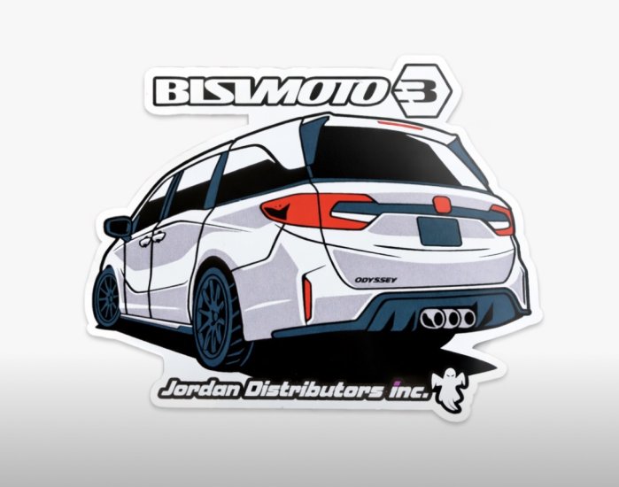 (image for) Bisimoto x Jordan Distributors Type R Odyssey Sticker