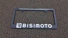 New-age Bisimoto License Plate Frame